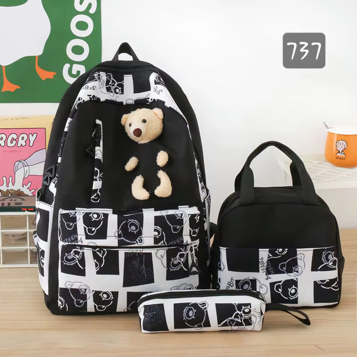Primary and Secondary School Students Schoolbag