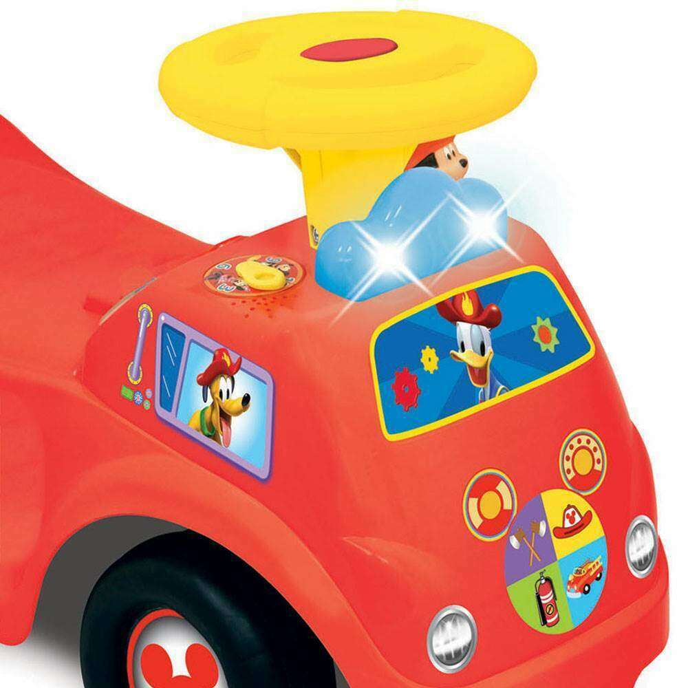 Lights n' Sounds Mickey Fire Engine Rider Ride On Lights n' Sounds Mickey Fire Engine Rider Lights n' Sounds Mickey Fire Engine Rider kiddie Land
