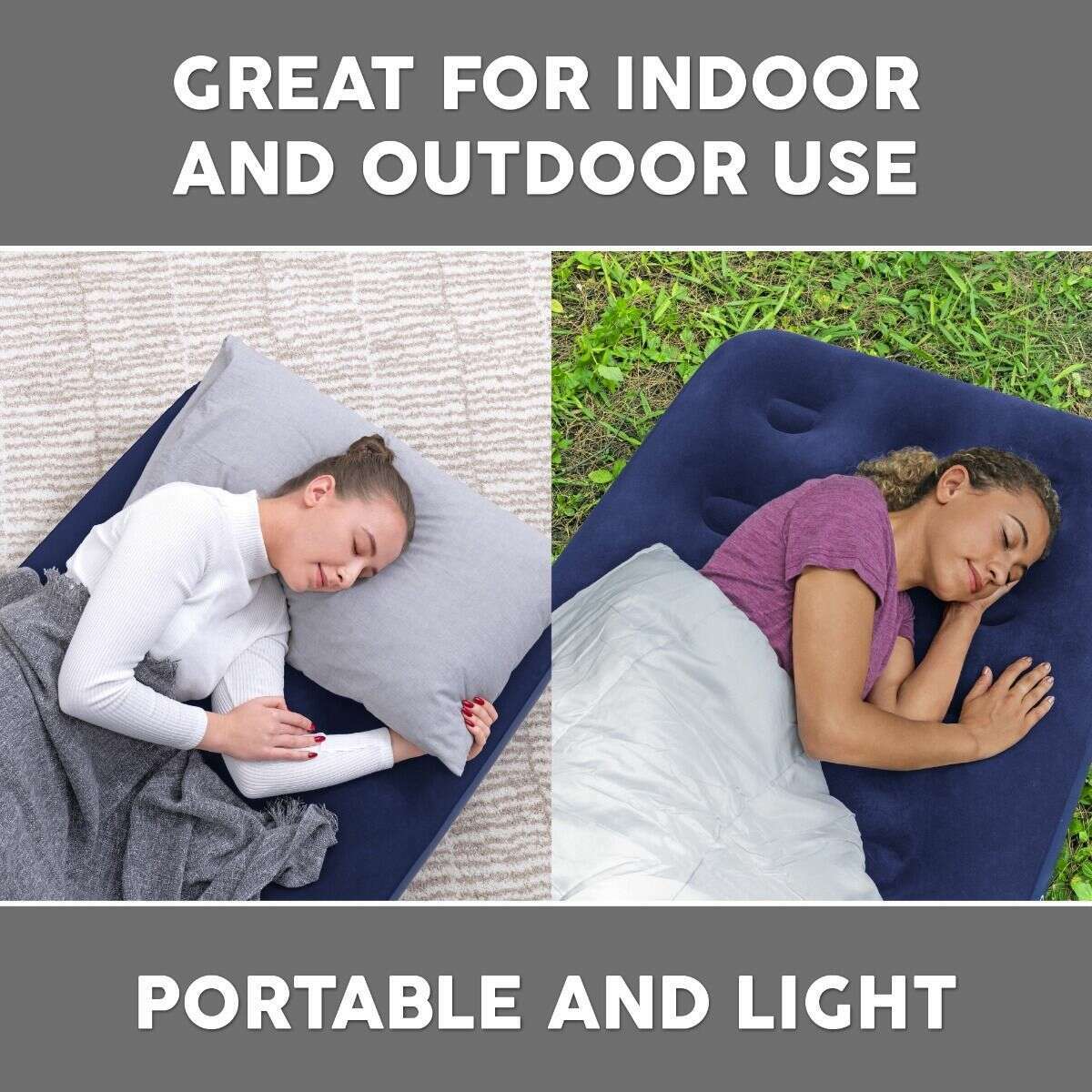 Air Mattress - 4 Sizes Available Air Bed Air Mattress - 4 Sizes Available Air Mattress - 4 Sizes Available Bestway