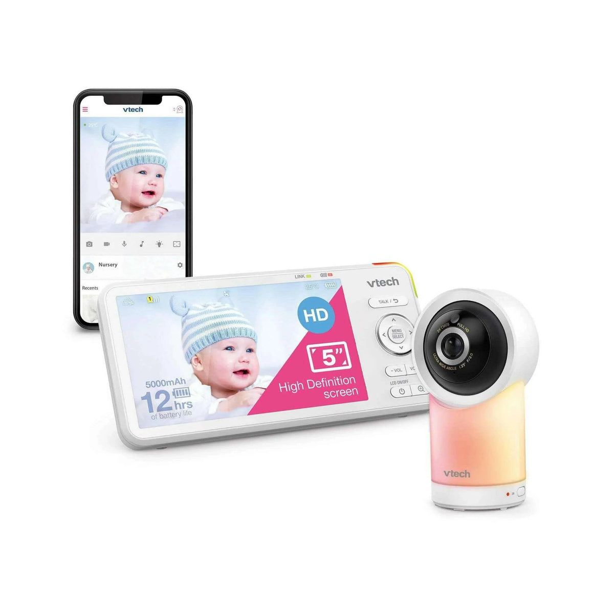 Smart Video Baby Monitor Baby Monitors Smart Video Baby Monitor Smart Video Baby Monitor Vtech