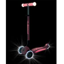 Elite Glow Lights Pink Scooter