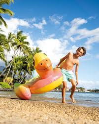 Rainbow Duck Ride-On 1.6X1.18M S18