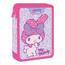 Double Decker Pencil Case with Filling