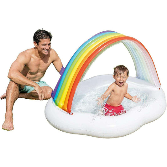 RAINBOW CLOUD BABY POOL Kids Pool RAINBOW CLOUD BABY POOL RAINBOW CLOUD BABY POOL Intex