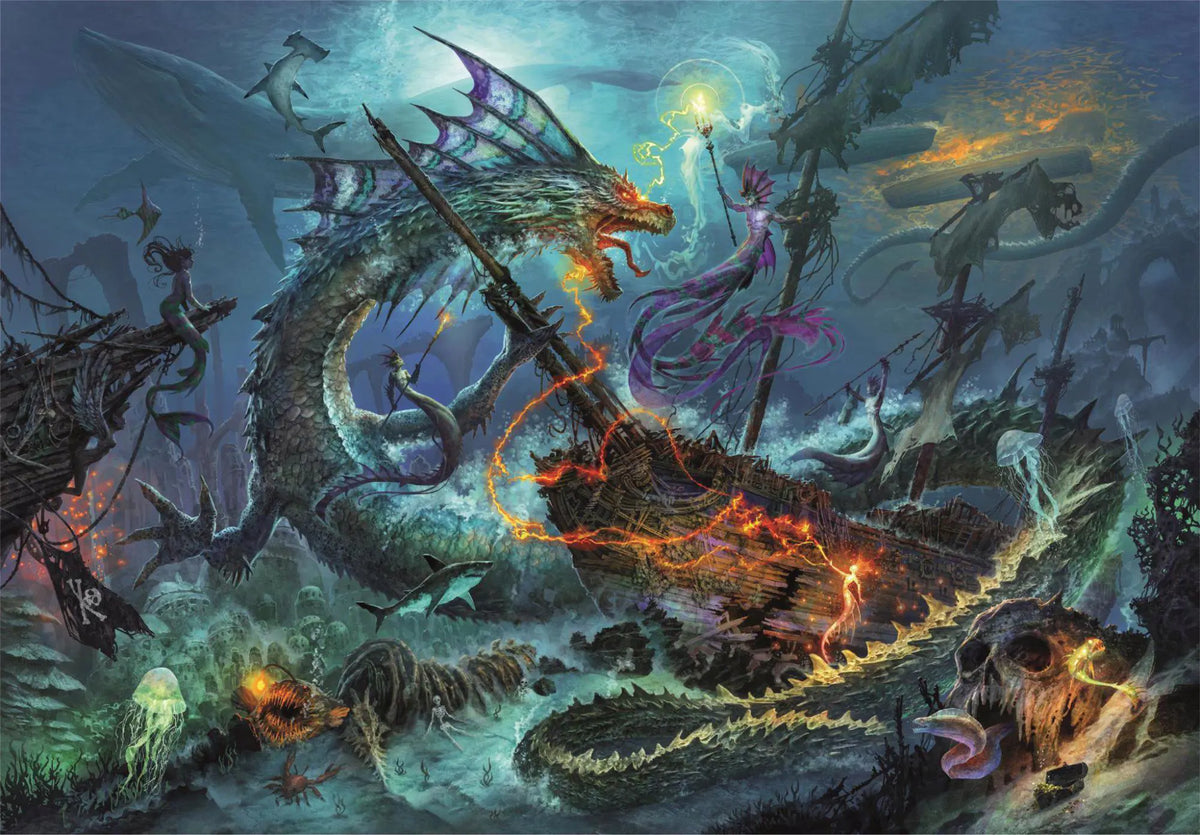 The Underwater Battle-3000 Pieces-Puzzle