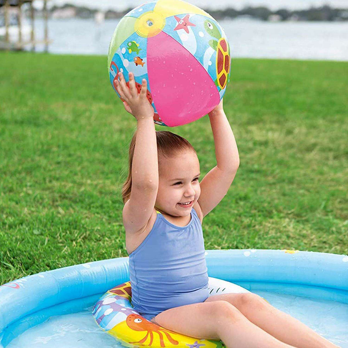 Play Pool Set 122x20cm Kids Inflatables Play Pool Set 122x20cm Play Pool Set 122x20cm Bestway