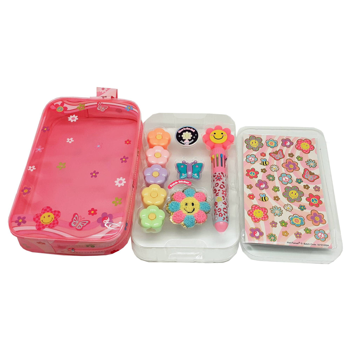 Groovy Flower Stationery Essentials