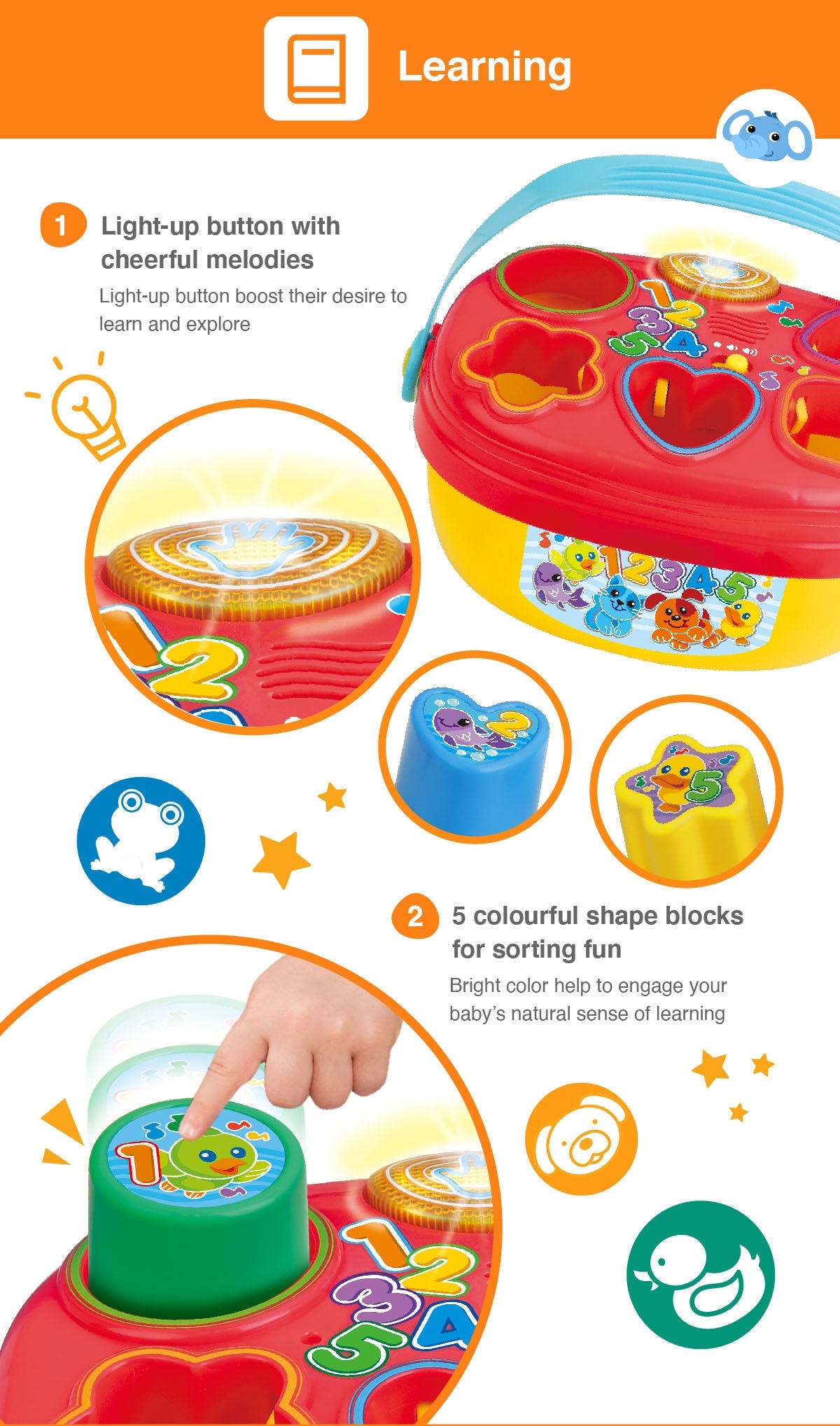 Giggle 'N Learn Electronic Shape Sorter