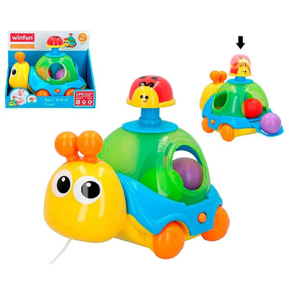 Spin 'N Pull Snail